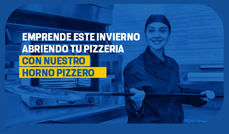 Emprende este invierno abriendo tu pizzería con nuestro horno pizzero