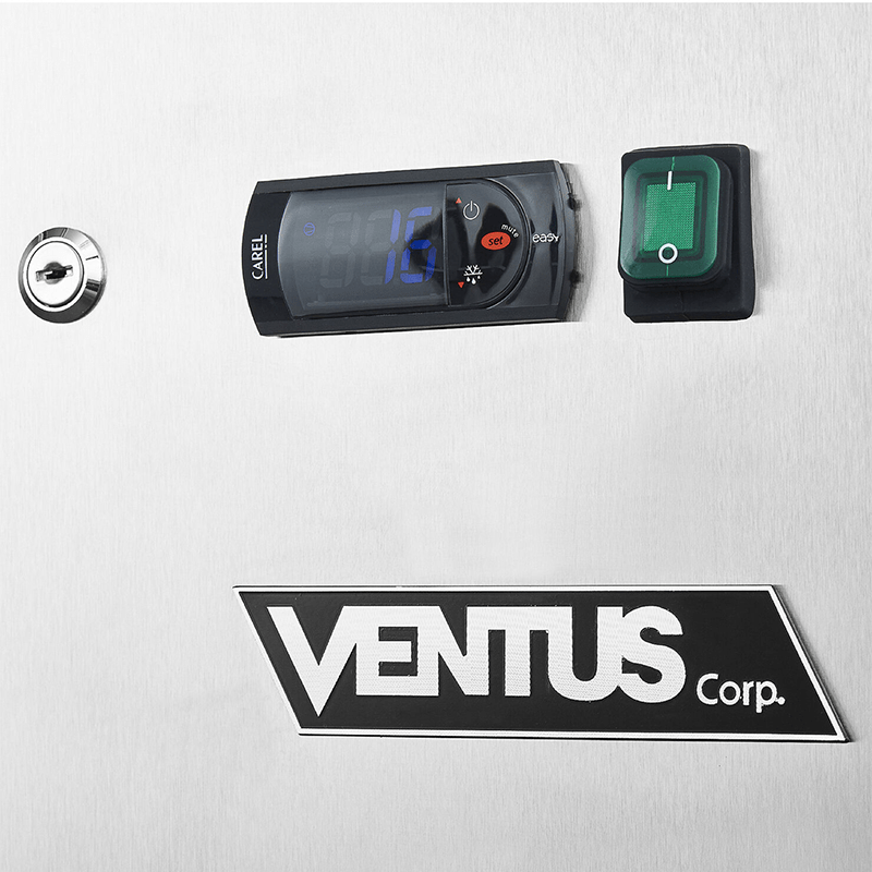 Mesa Refrigerada Puertas de Vidrio VMR3PS-420V